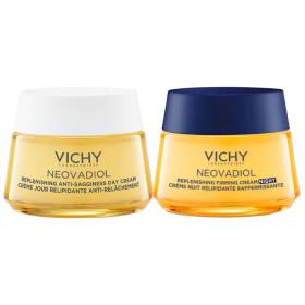 Vichy Набор для периода менопаузы дневной крем 50 мл  ночной крем 50 мл. фото