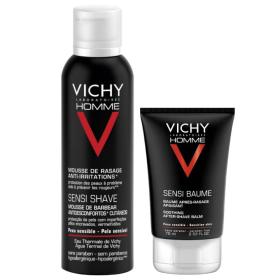 Vichy Набор для бритья пена 200 мл  бальзам 75 мл. фото