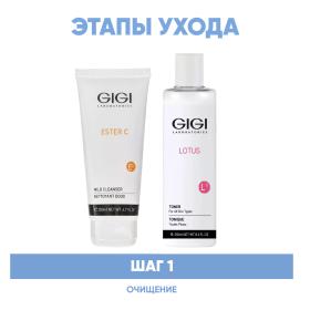 GiGi Программа GiGi очищение гель 200 мл  тоник 250 мл. фото