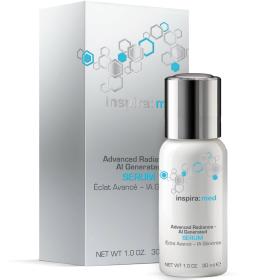 Inspira Cosmetics Осветляющая сыворотка для выравнивания тона кожи Advanced Radiance Al Generated, 30 мл. фото