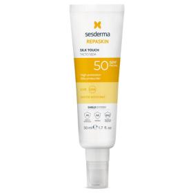 Sesderma Дневной солнцезащитный крем с нежностью шелка для лица Silk Touch SPF50, 50 мл. фото