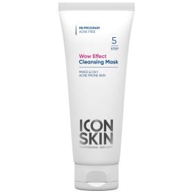 Icon Skin Очищающая маска для проблемной кожи Wow Effect, 75 мл. фото
