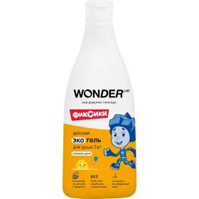 Wonder Lab Детский экогель для душа 2в1 Озорная дыня, 550 мл. фото