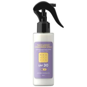 Beautific Солнцезащитный спрей для лица и тела SPF30, 150 мл. фото