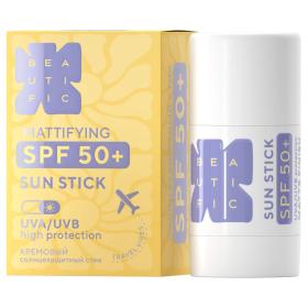Beautific Солнцезащитный матирующий стик SPF50, 20 мл. фото