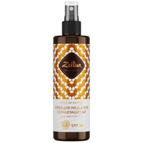 Zeitun Солнцезащитный спрей для лица и тела Ритуал Солнца SPF30, 200 мл. фото