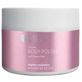 Inspira Cosmetics Скраб для тела De Luxe Body Polish с экстрактом дамасской розы, 200 мл. фото