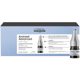 Loreal Professionnel Программа Aminexil Advanced от выпадения волос, 10 ампул х 6 мл. фото