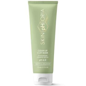 SkinpHoria Очищающая глиняная маска Сlean-Up Clay Mask для жирной и проблемной кожи лица, 75 мл. фото