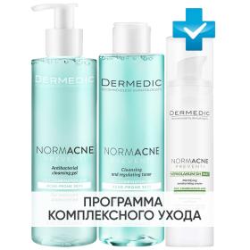 Dermedic Программа Normacne очищение и основной уход гель 200 мл  тоник 200 мл  крем 40 мл. фото