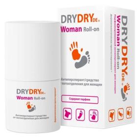 Dry Dry Парфюмированный антиперспирант для женщин Woman, 50 мл. фото
