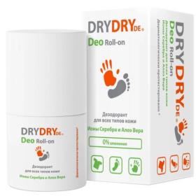 Dry Dry Дезодорант с алоэ вера и ионами серебра для всех типов кожи, 50 мл. фото