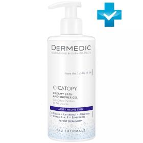 Dermedic Крем-гель для ванны и душа для взрослых и детей 0, 300 мл. фото