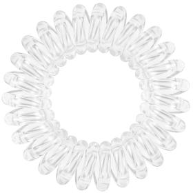 Invisibobble Резинка-браслет для всех типов волос Premium Crystal Clear, 3 шт. фото