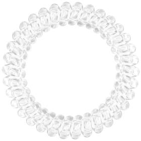 Invisibobble Резинка-браслет для всех типов волос Premium Crystal Clear, 3 шт. фото