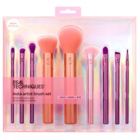 Real Techniques Набор кистей для макияжа Insta Artist Brush Set, 9 кистей. фото