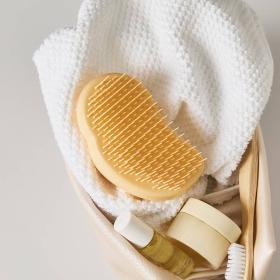 Tangle Teezer Расческа Mini Buttercup Yellow для прямых и волнистых волос. фото