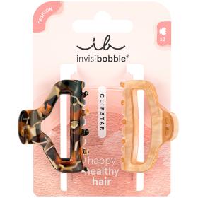 Invisibobble Заколка-крабик для всех типов волос Golden Roar, 2 шт х размер М. фото