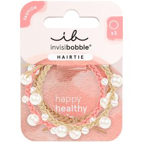 Invisibobble Эластичная резинка для всех типов волос Princess Pearl, 3 шт. фото