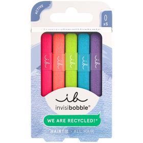 Invisibobble Эластичная резинка для всех типов волос Neon Glow, 5 шт. фото