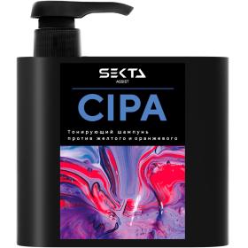 Sekta Шампунь для нейтрализации теплых оттенков CIPA, 500 мл. фото