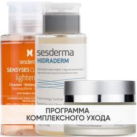Sesderma Программа Anti-Age очищение и основной уход лосьон 200 мл  тоник 200 мл  крем 50 мл. фото