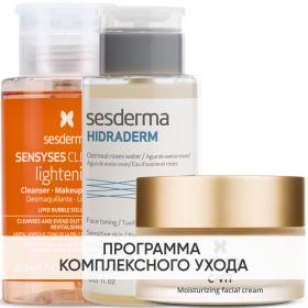 Sesderma Программа Anti-Age очищение и основной уход лосьон 200 мл  тоник 200 мл  крем 50 мл. фото