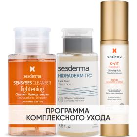 Sesderma Программа Anti-Age очищение и основной уход лосьон 200 мл  тоник 200 мл  флюид 50 мл. фото