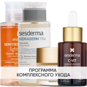 Sesderma Программа Anti-Age комплексный уход лосьон 200 мл  тоник 200 мл  крем 50 мл  сыворотка 30 мл. фото