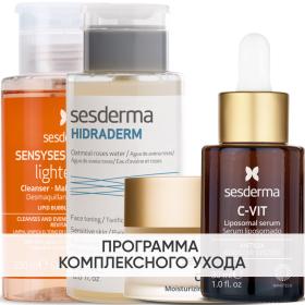 Sesderma Программа Anti-Age комплексный уход лосьон 200 мл  тоник 200 мл  крем 50 мл  сыворотка 30 мл. фото