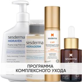 Sesderma Программа Anti-Age комплексный уход пенка 300 мл  тоник 200 мл  крем-гель 50 мл  сыворотка 30 мл. фото