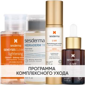 Sesderma Программа Anti-Age комплексный уход лосьон 200 мл  тоник 200 мл  крем-гель 50 мл  сыворотка 30 мл. фото