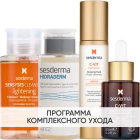 Sesderma Программа Anti-Age комплексный уход лосьон 200 мл  тоник 200 мл  флюид 50 мл  сыворотка 30 мл. фото