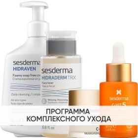 Sesderma Программа Anti-Age комплексный уход пенка 300 мл  тоник 200 мл  крем 50 мл  сыворотка 30 мл. фото