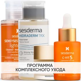 Sesderma Программа Anti-Age комплексный уход лосьон 200 мл  тоник 200 мл  крем 50 мл  сыворотка 30 мл. фото