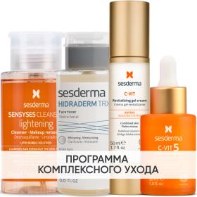 Sesderma Программа Anti-Age комплексный уход лосьон 200 мл  тоник 200 мл  крем-гель 50 мл  сыворотка 30 мл. фото
