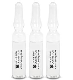 Janssen Cosmetics Успокаивающий ампульный концентрат CBD Calming Fluid, 3 х 2 мл. фото