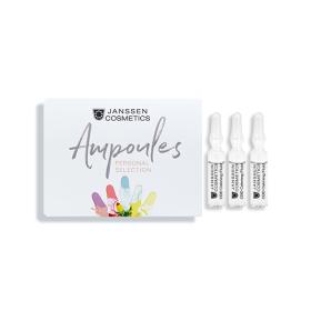 Janssen Cosmetics Успокаивающий ампульный концентрат CBD Calming Fluid, 3 х 2 мл. фото