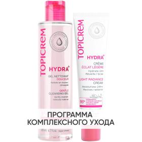 Topicrem Программа Hydra очищение и основной уход гель 200 мл  крем 40 мл. фото
