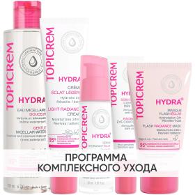 Topicrem Программа Hydra комплексный уход мицеллярная вода 200 мл  крем 40 мл  сыворотка 30 мл   крем для век 15 мл  маска 50 мл. фото