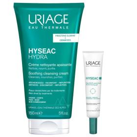 Uriage Набор для лица Hyseac очищающий крем 150 мл  SOS-гель 15 мл. фото
