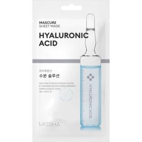 Missha Тканевая увлажняющая маска для лица Mascure Hydra с гиалуроновой кислотой, 28 мл. фото
