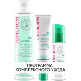 Topicrem Программа AC Control комплексный уход мицеллярная вода 200 мл  крем 40 мл  сыворотка 34 мл. фото