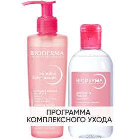 Bioderma Программа Sensibio очищение гель 200 мл  лосьон 250 мл. фото