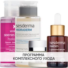Sesderma Программа Daeses комплексный уход лосьон 200 мл  тоник 200 мл  крем 50 мл  сыворотка 30 мл. фото