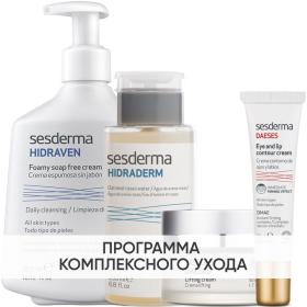 Sesderma Программа Daeses комплексный уход пенка 300 мл  тоник 200 мл  крем 50 мл  крем для век 15 мл. фото