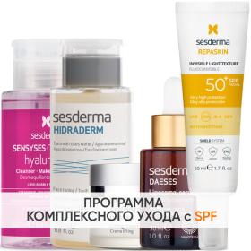Sesderma Программа Daeses комплексный уход лосьон 200 мл  тоник 200 мл  крем 50 мл  сыворотка 30 мл  флюид SPF50 50 мл. фото