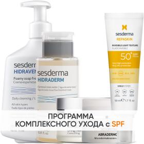 Sesderma Программа Daeses комплексный уход пенка 300 мл  тоник 200 мл  крем 50 мл  флюид SPF50 50 мл  скраб 50 г. фото