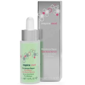 Inspira Cosmetics Нейросыворотка против акне, восстанавливающая микробиом кожи Microbiome Pro Biotic Anti Acne Serum, 30 мл. фото