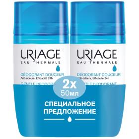Uriage Роликовый дезодорант, 2 х 50 мл. фото